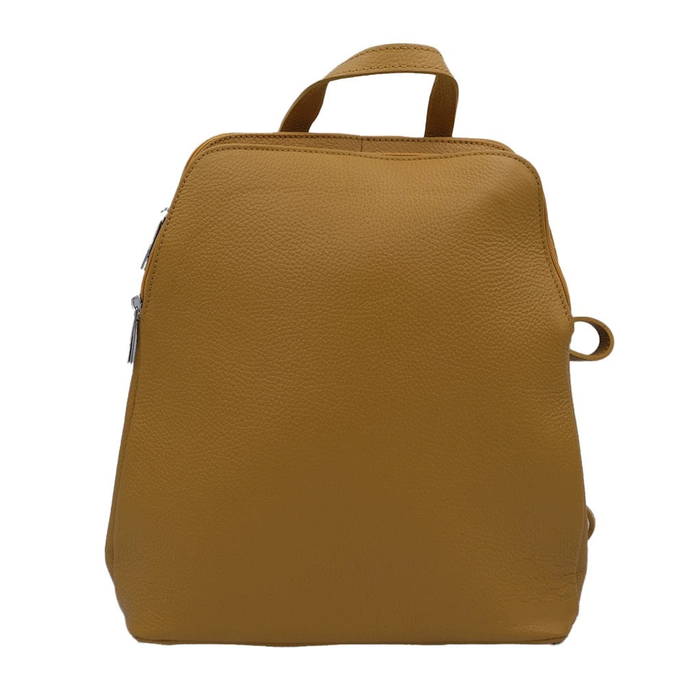Genuine Leather Backpack Made In Italy