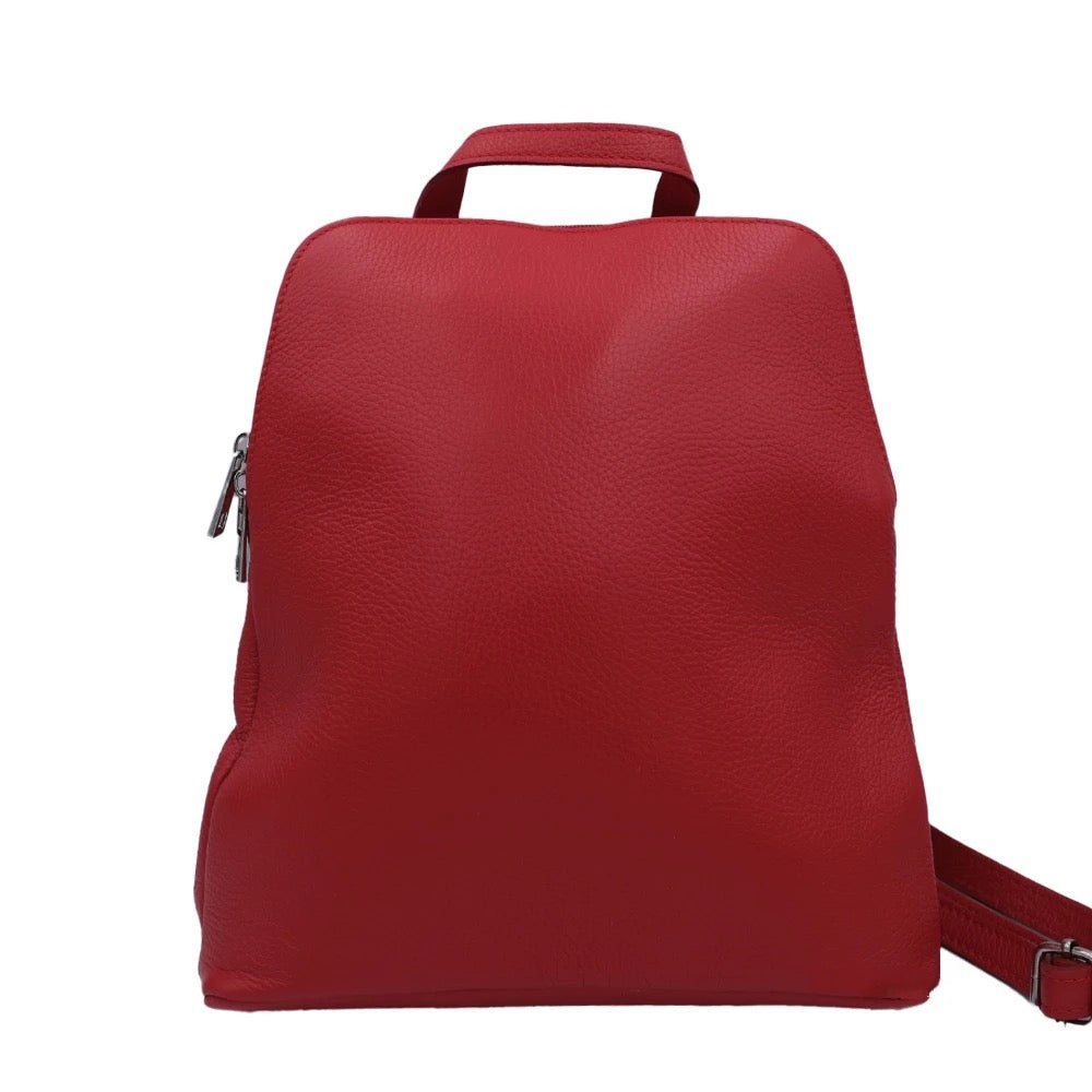 Genuine Leather Backpack Made In Italy