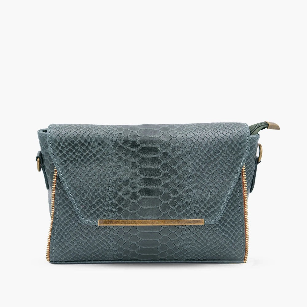 Genuine Leather Messenger Bag Made In Italy