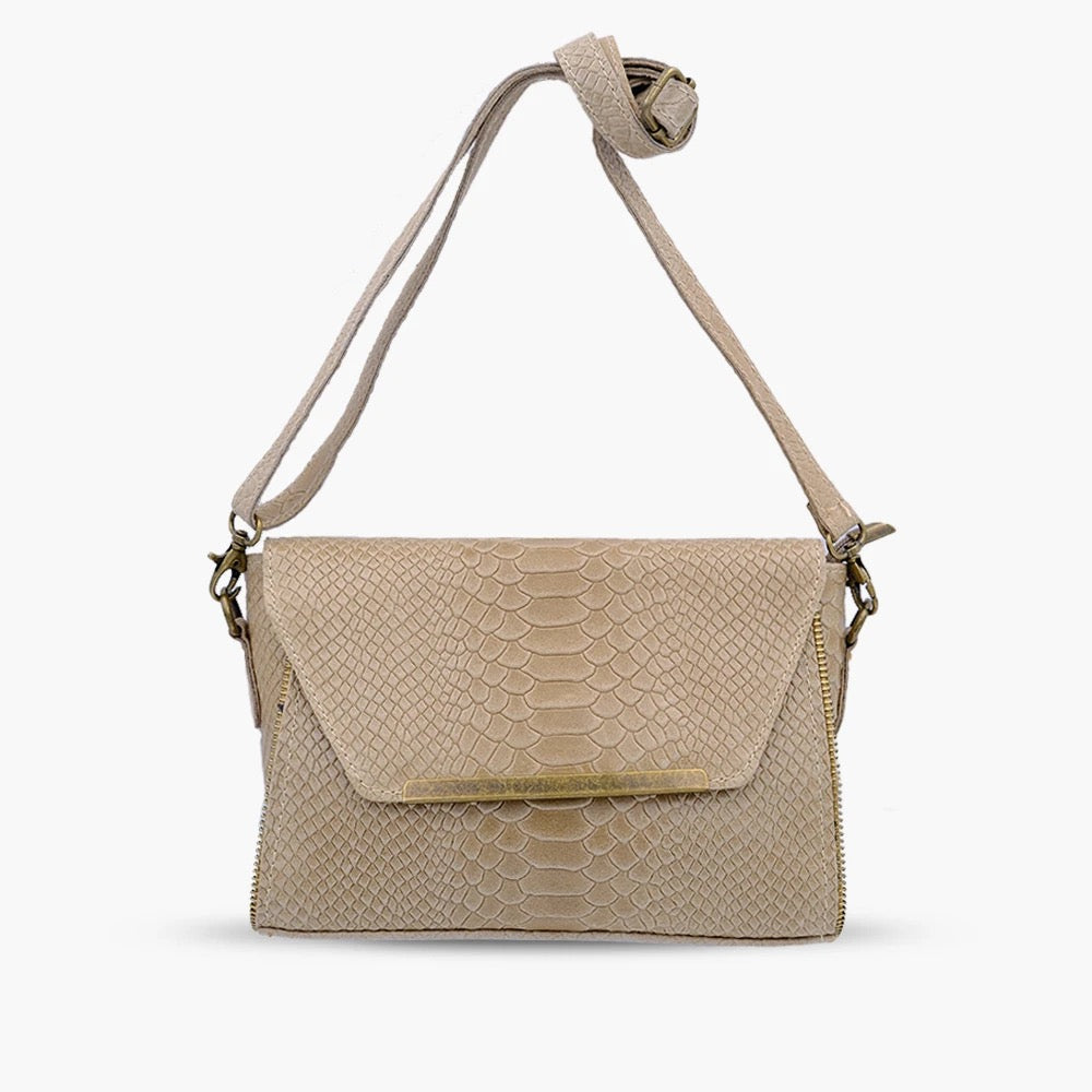 Genuine Leather Messenger Bag Made In Italy