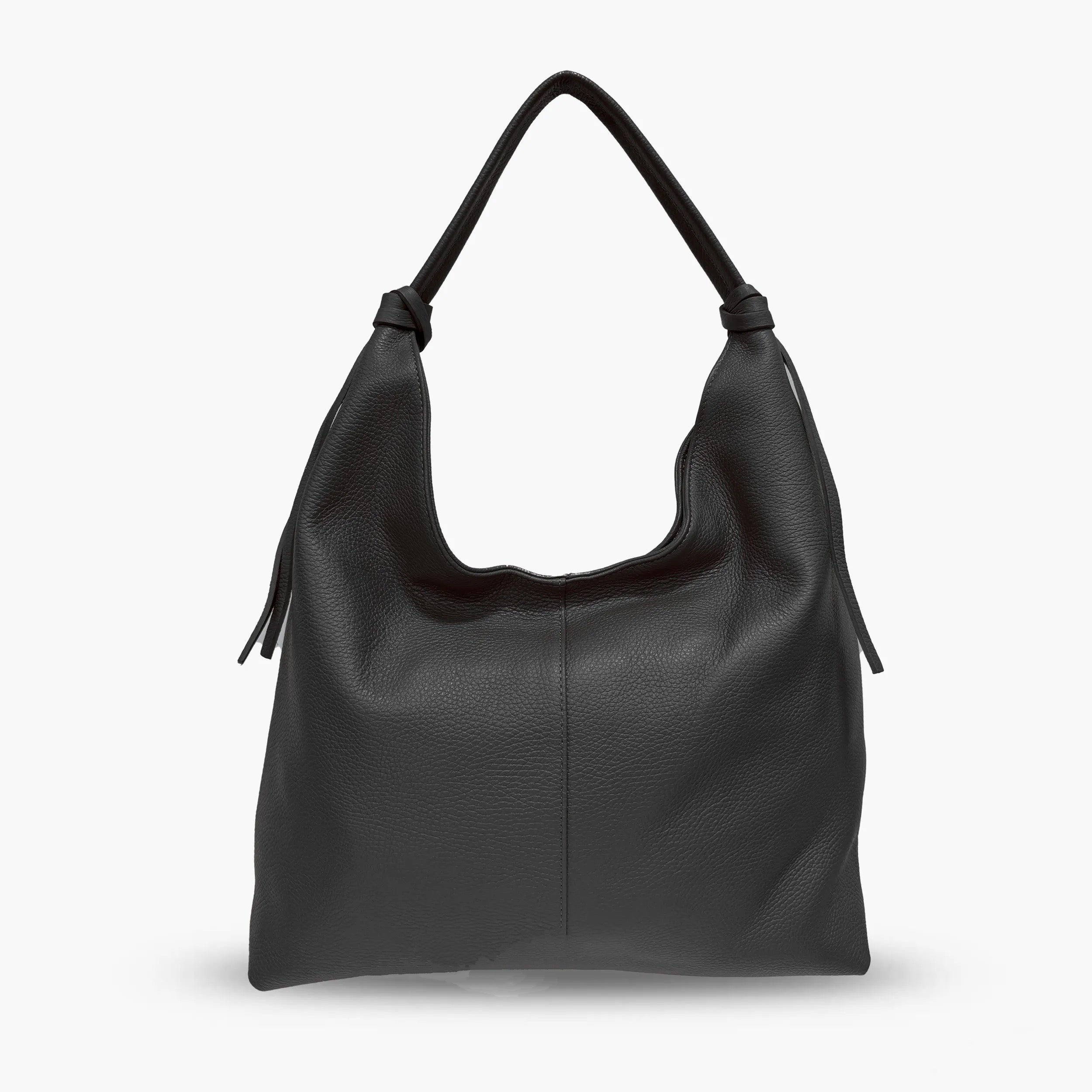 Shoulder Bag In Genuine Leather Made In Italy