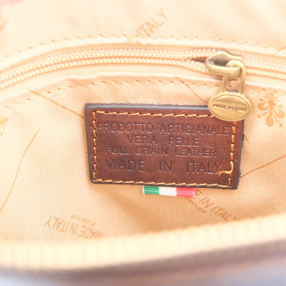 Made In Italy Genuine Leather Men's Shoulder Bag