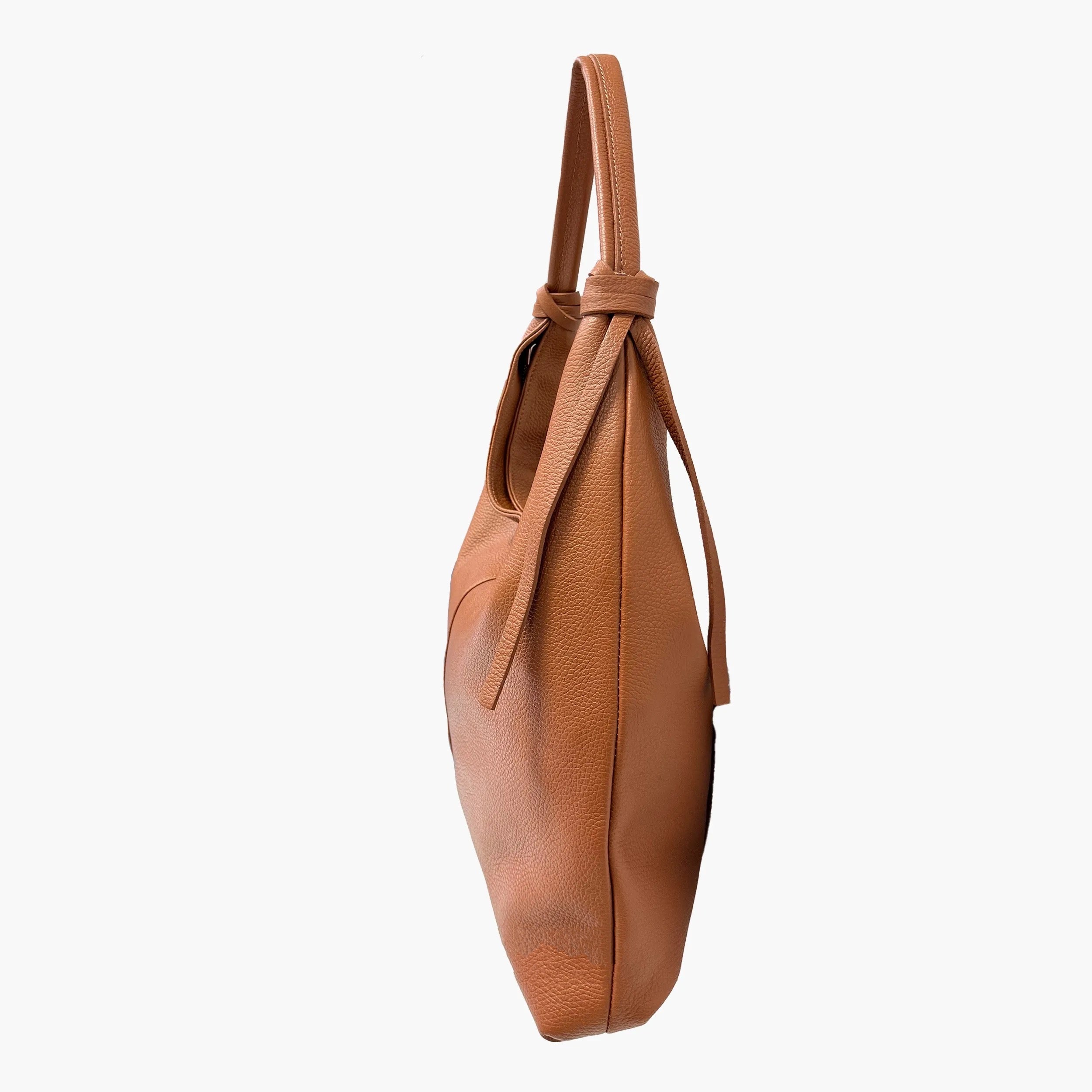 Shoulder Bag In Genuine Leather Made In Italy