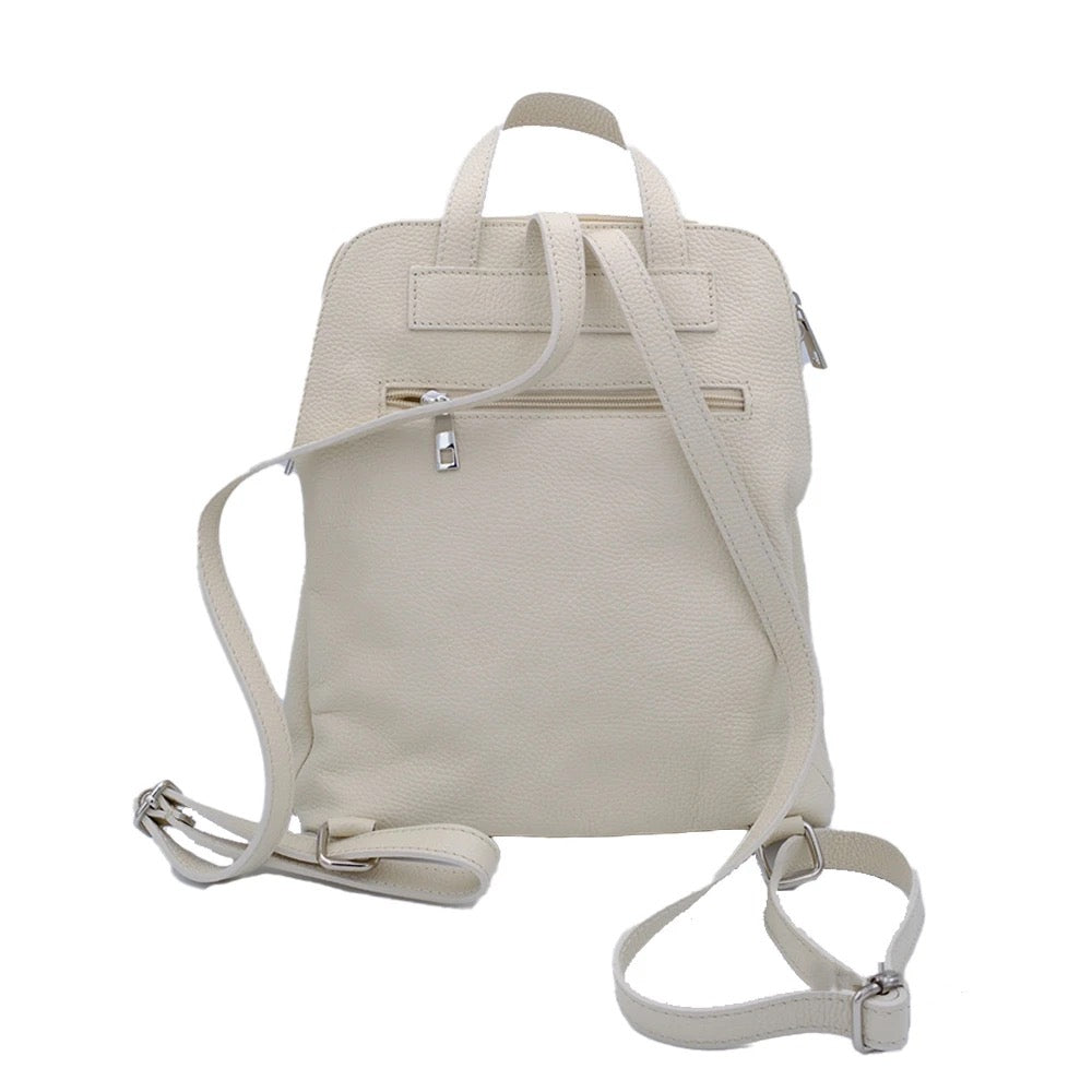 Genuine Leather Backpack Made In Italy