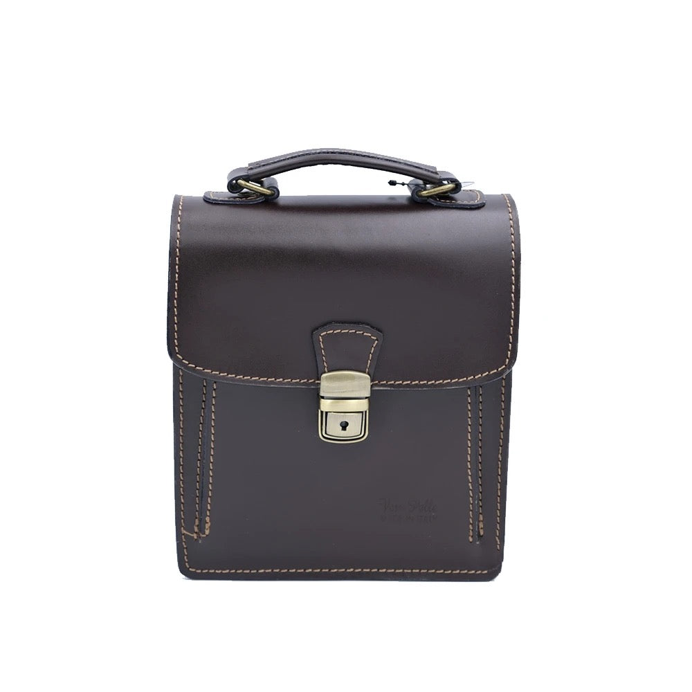 Folder In Genuine Leather Made In Italy