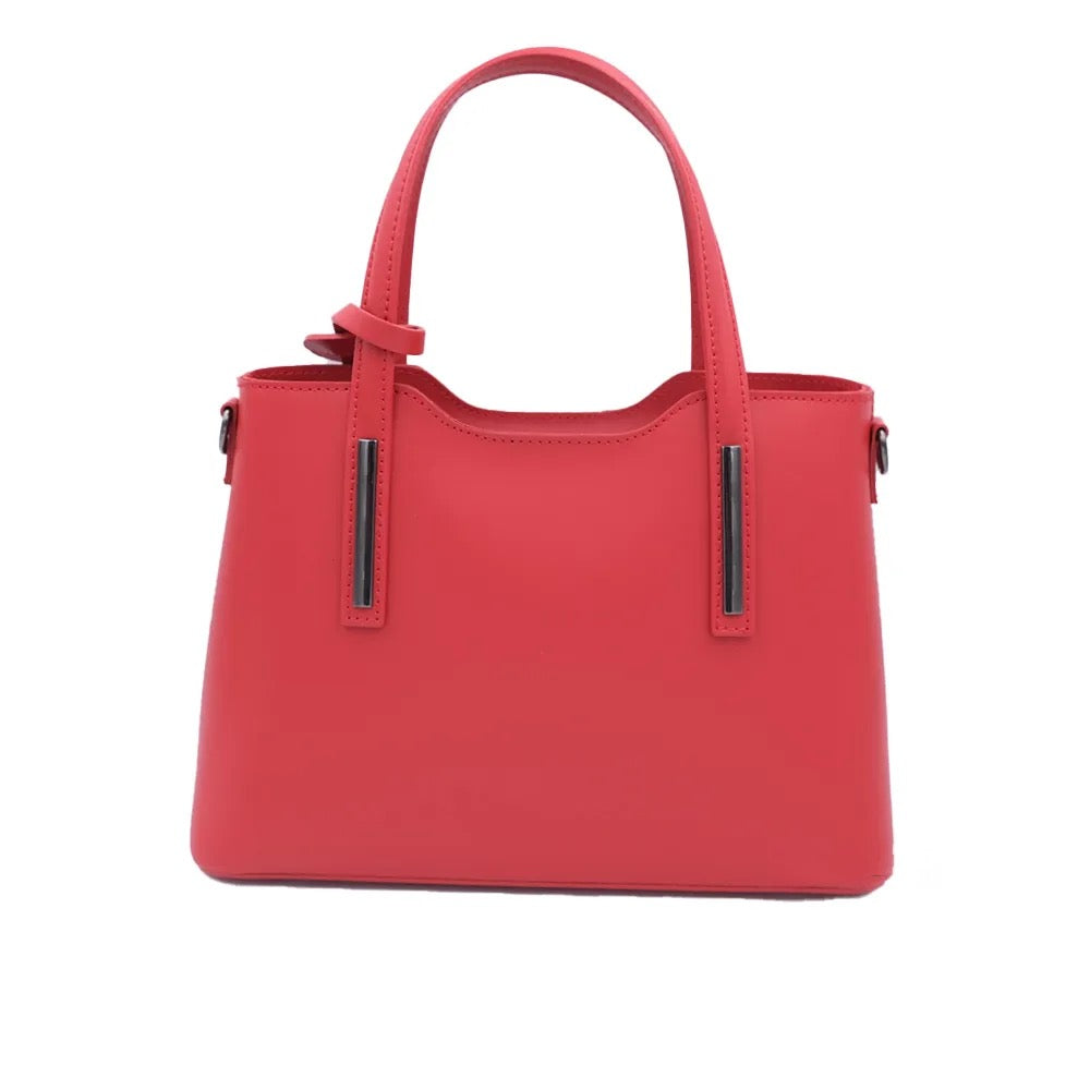 Genuine Leather Shoulder Bag Made In Italy