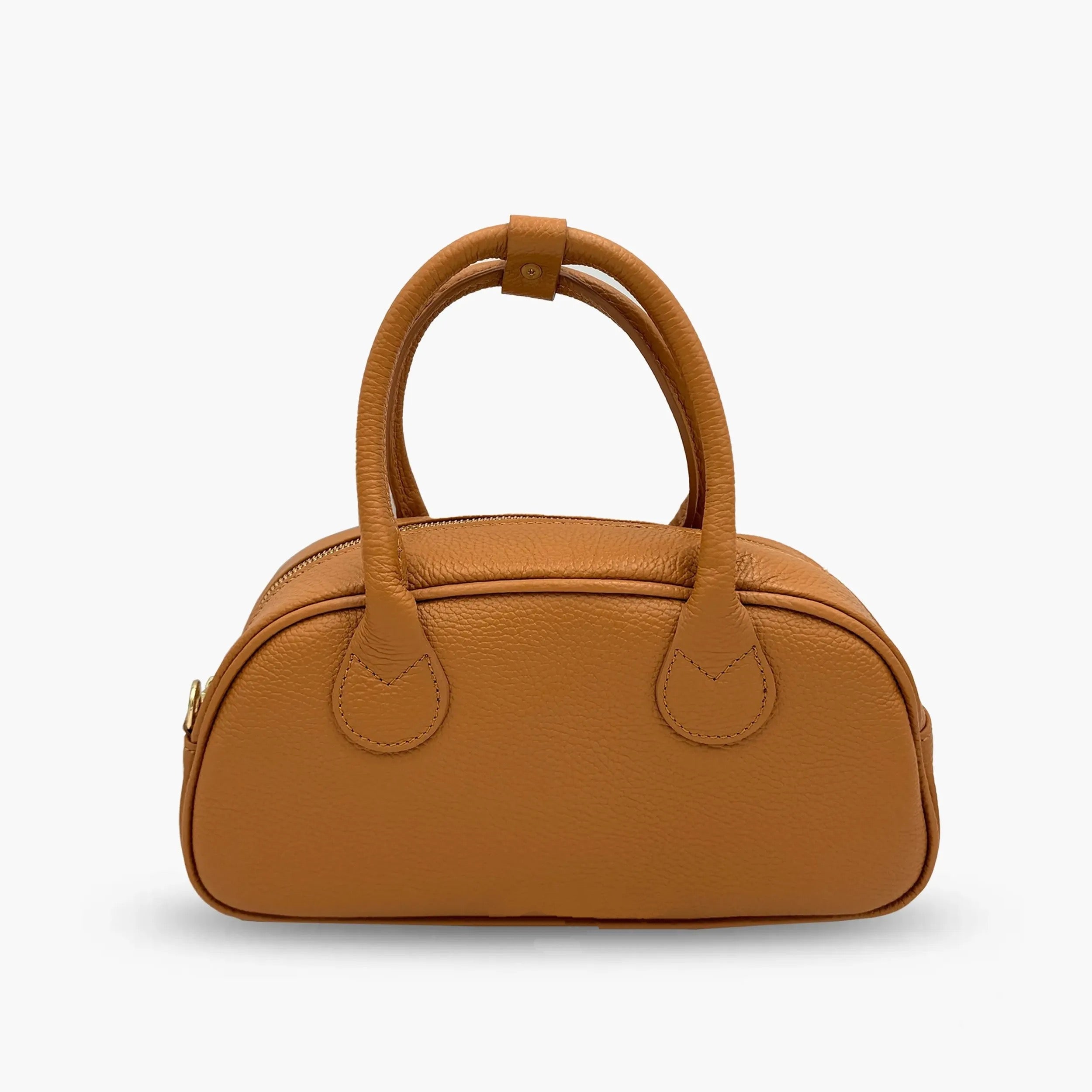 Shoulder Bag In Genuine Leather Made In Italy
