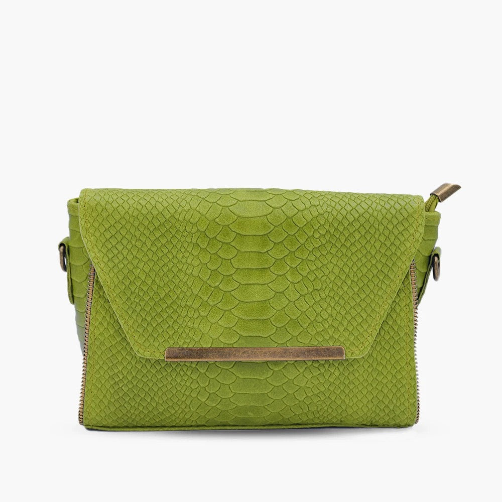 Genuine Leather Messenger Bag Made In Italy