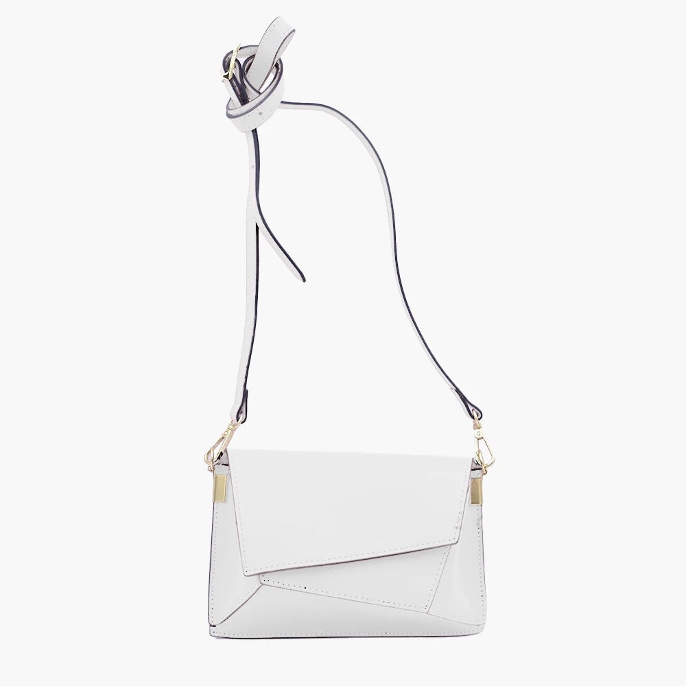 Messenger Bag In Genuine Leather Made In Italy