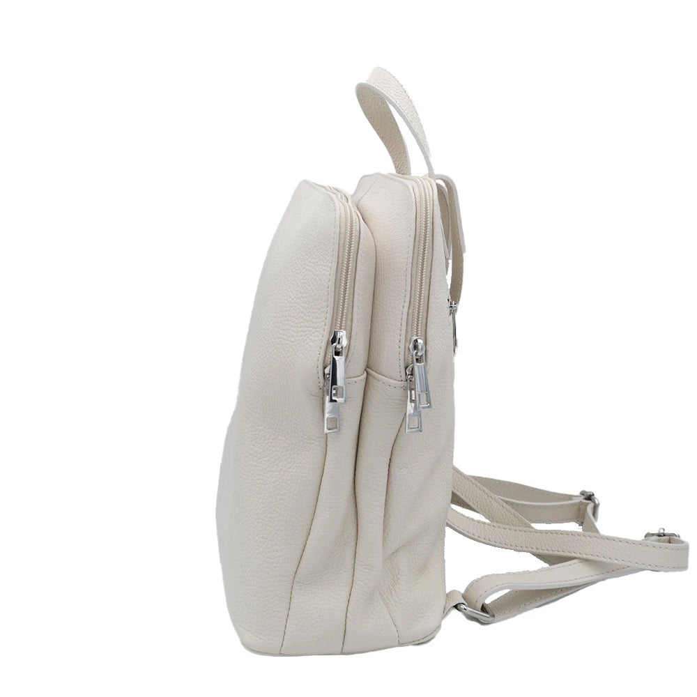 Genuine Leather Backpack Made In Italy