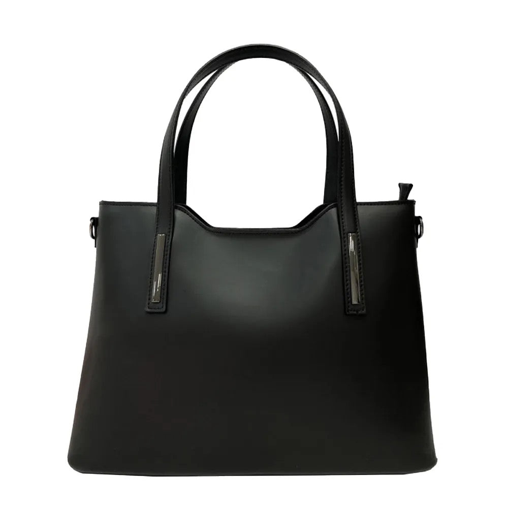 Genuine Leather Shoulder Bag Made In Italy