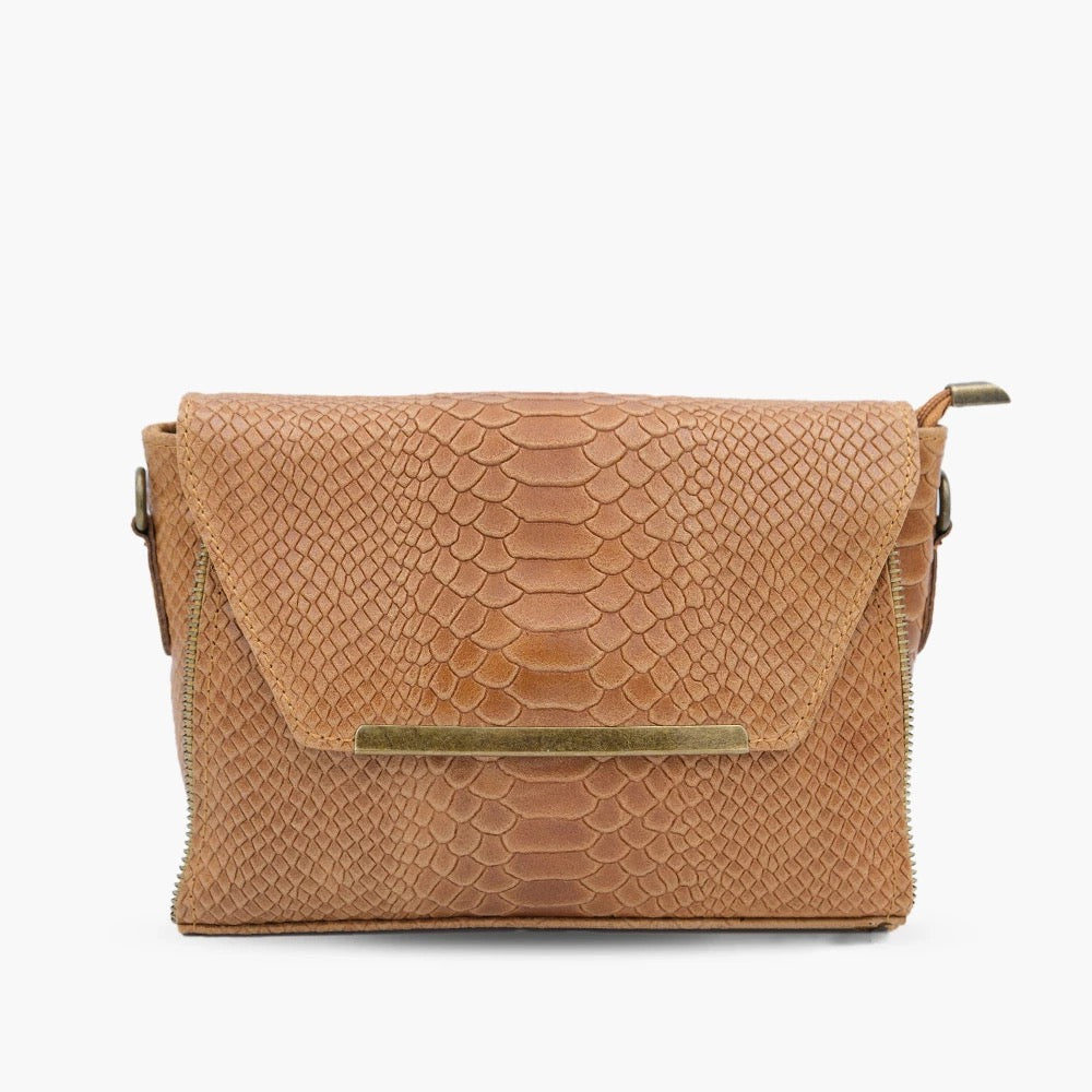 Genuine Leather Messenger Bag Made In Italy