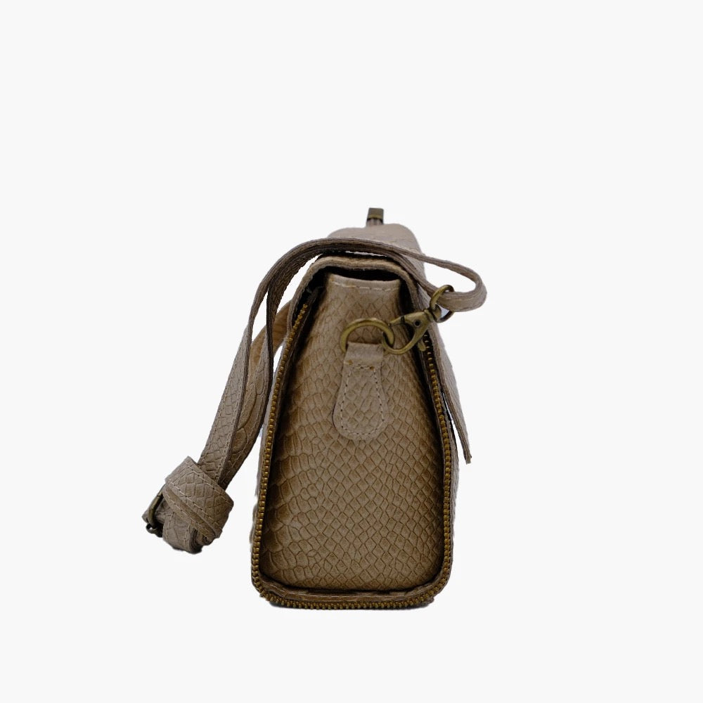 Genuine Leather Messenger Bag Made In Italy