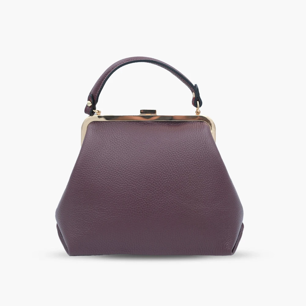 Genuine Leather Handbag Made In Italy