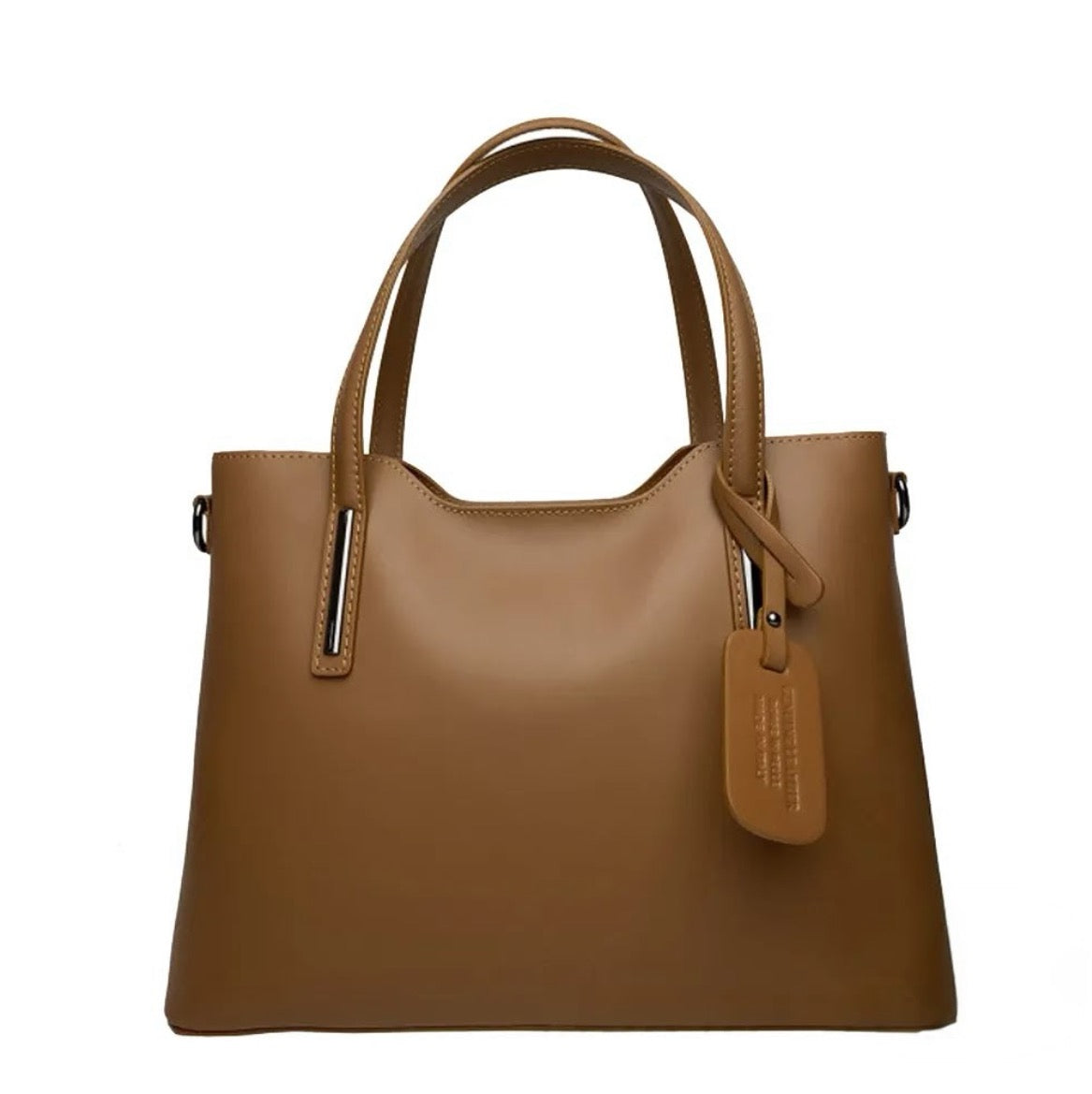 Genuine Leather Shoulder Bag Made In Italy