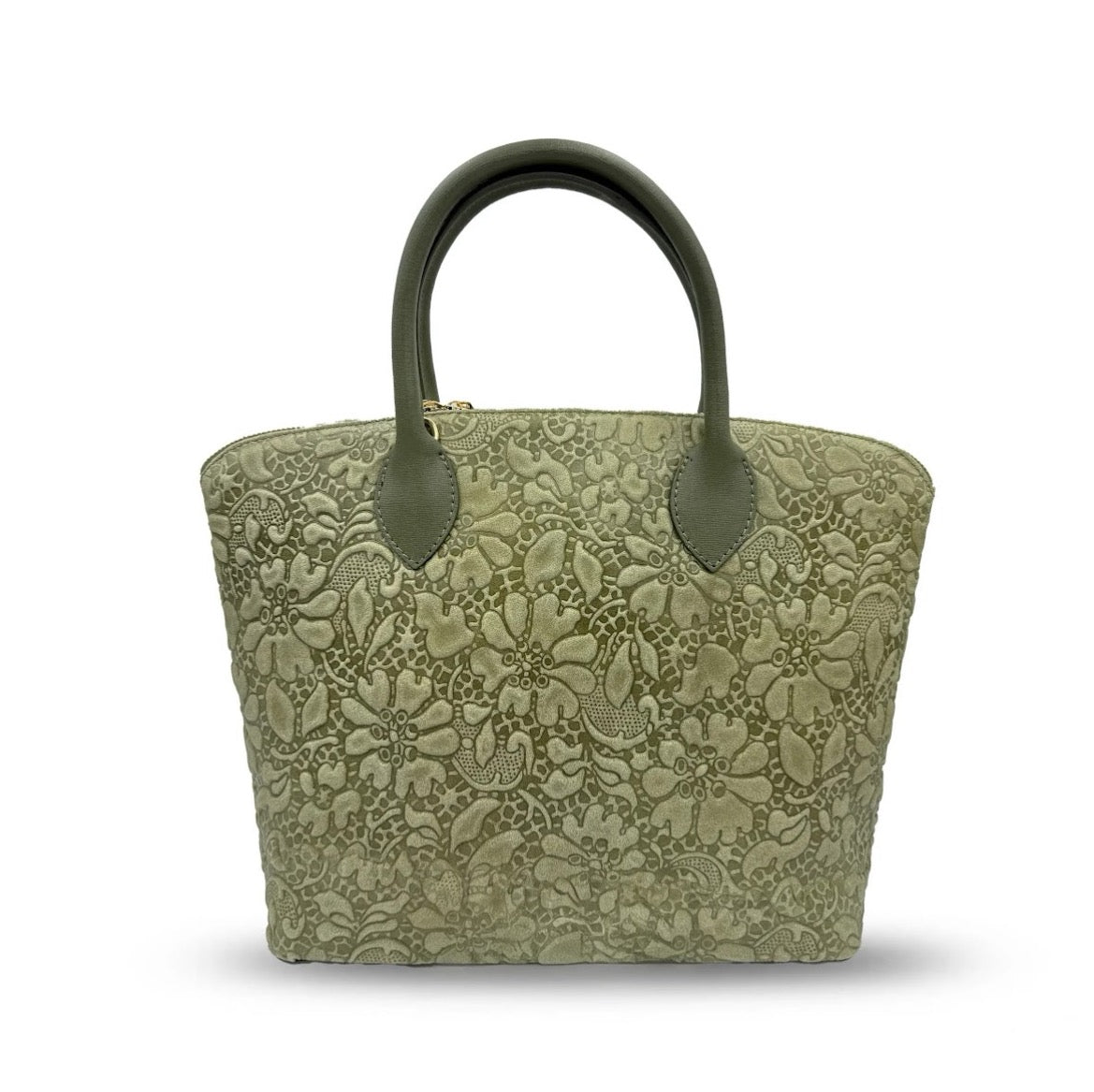 Handbag In Genuine Leather Made In Italy