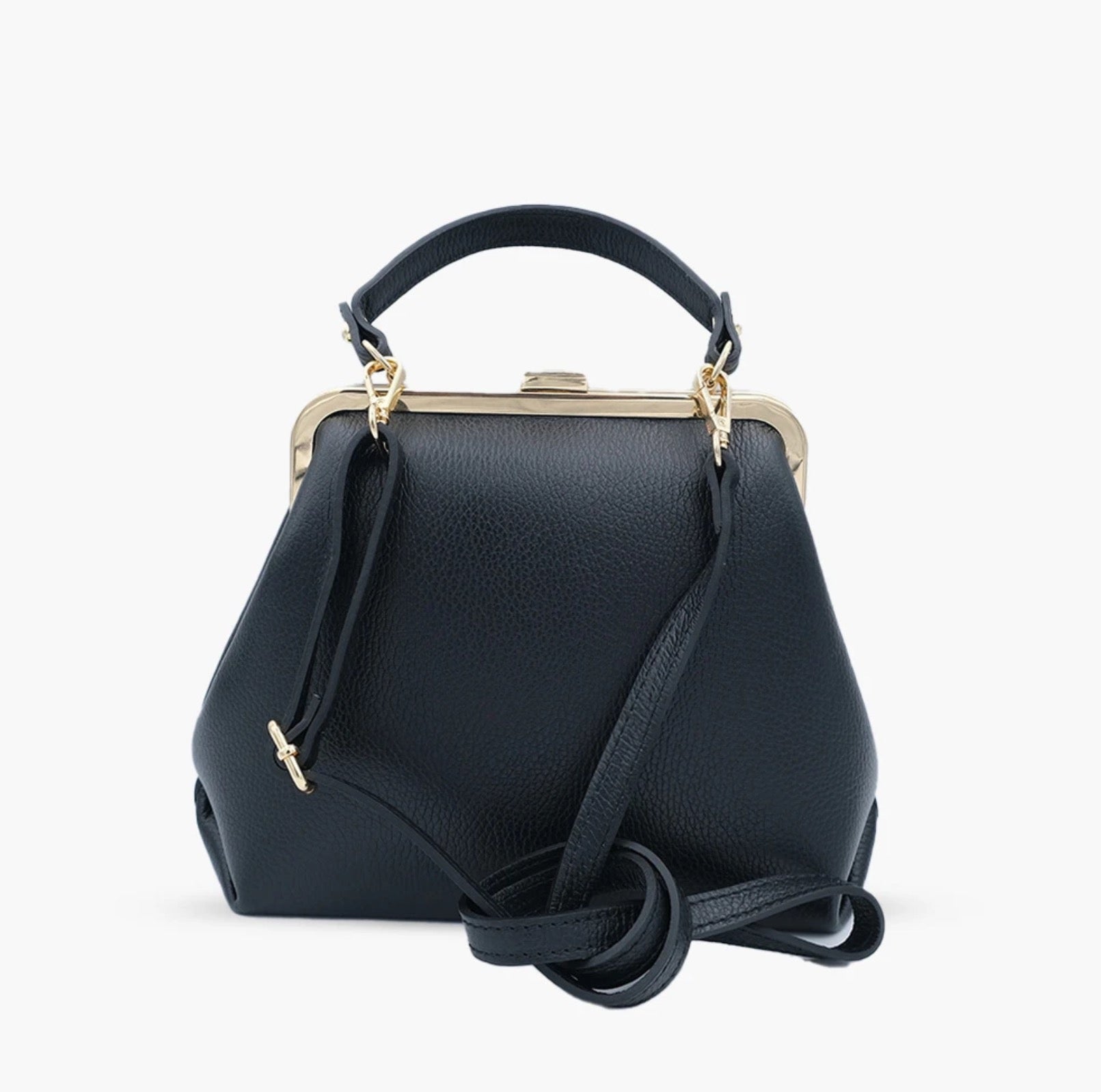 Genuine Leather Handbag Made In Italy