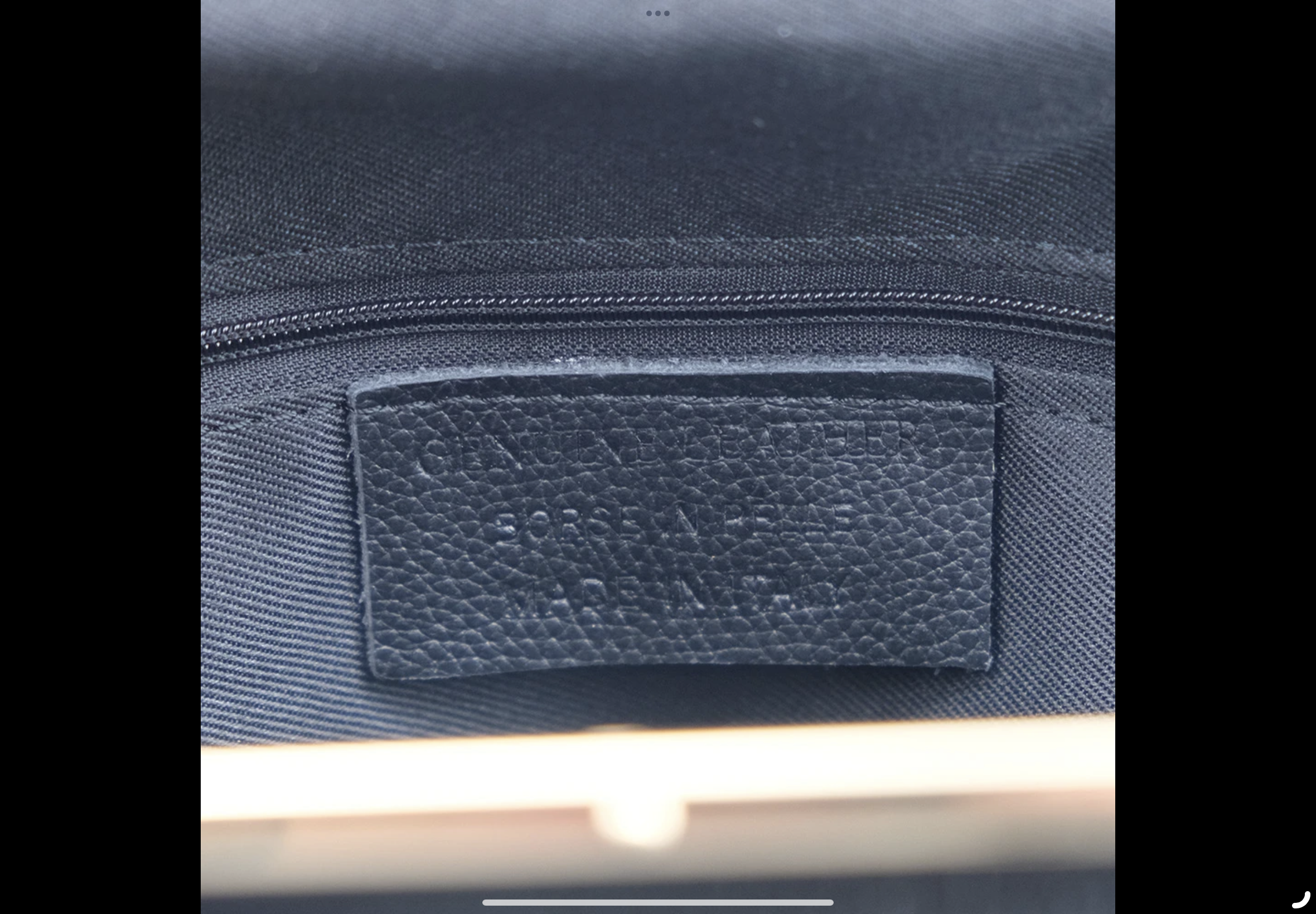 Genuine Leather Handbag Made In Italy