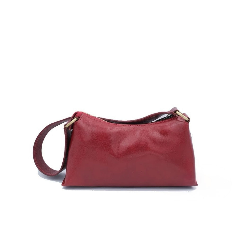 Shoulder Bag In Genuine Leather Made In Italy
