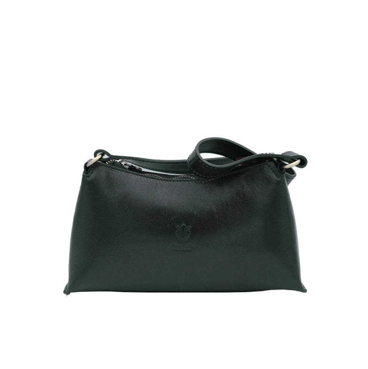 Shoulder Bag In Genuine Leather Made In Italy