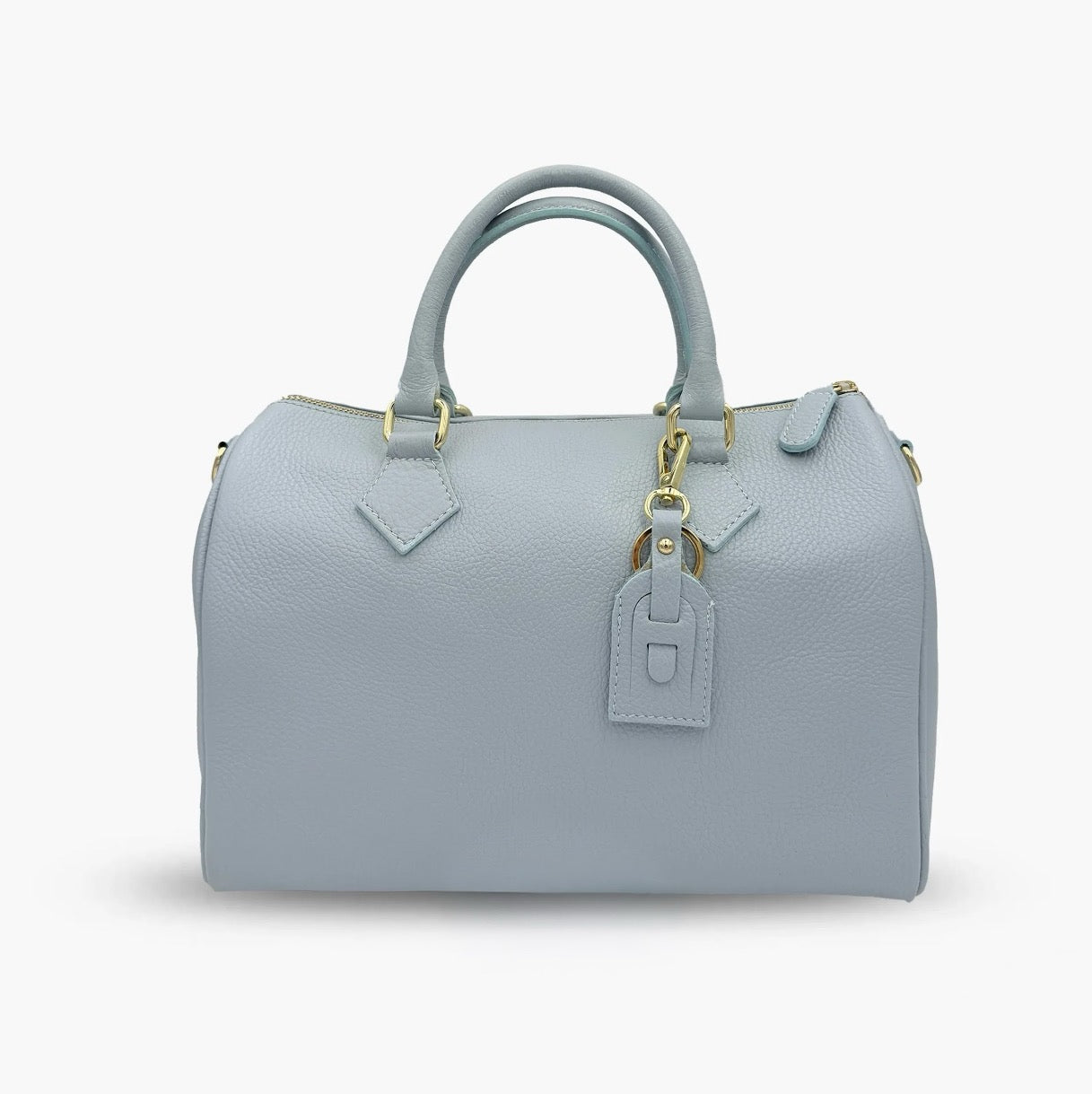 Handbag In Genuine Leather Made In Italy